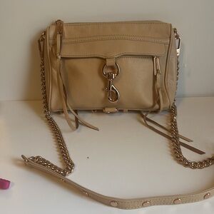 Tan Leather Crossbody Bag Rebecca Minkoff